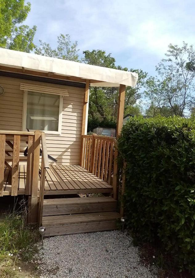 La Roque d'Anthéron - Mobile-home - 6 pers - 3 ch - Piscine Exterior foto